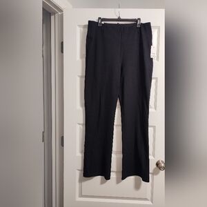 Women's Classic Black Pull On Pants